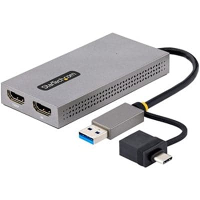 USB to Dual HDMI Adapter - Premium USB Hubs & Converters from Startech.com - Just $102.12! Shop now at namebrandcities brought to you by los tres amigos discounts inc 