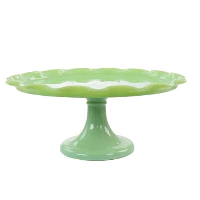 MS Jadeite Cake stand - Premium Kitchen & Housewares from Gibson - Just $49.99! Shop now at namebrandcities brought to you by los tres amigos discounts inc 