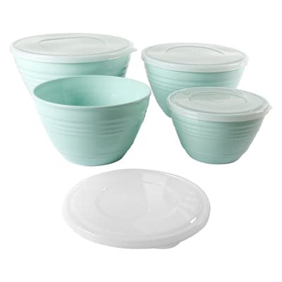 MS 8pc Mixing Bowl Set - Premium Kitchen & Housewares from Gibson - Just $41.47! Shop now at namebrandcities brought to you by los tres amigos discounts inc 