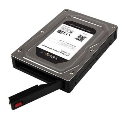 2.5" to 3.5" SATA HDD Adapter - Premium Drive Enclosures from Startech.com - Just $46.70! Shop now at namebrandcities brought to you by los tres amigos discounts inc 