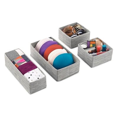 Fabric drawer organizers - Premium Lifestyle from Whitmor - Just $28.44! Shop now at namebrandcities brought to you by los tres amigos discounts inc 