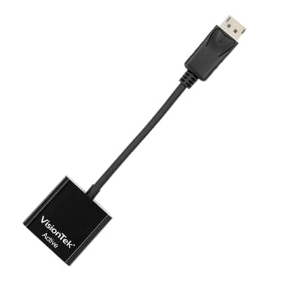 DisplayPort to VGA adapter - Premium Cables Computer & AV from Visiontek - Just $40.52! Shop now at namebrandcities brought to you by los tres amigos discounts inc 