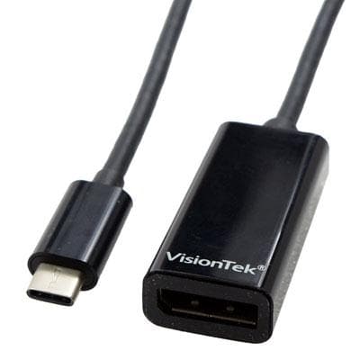 USB 3.1 Type C to DisplayPort - Premium Cables Computer & AV from Visiontek - Just $41.90! Shop now at namebrandcities brought to you by los tres amigos discounts inc 