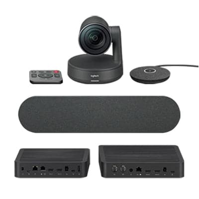 Rally Conf Solution Spker Set - Premium Telecommunications from Logitech VC - Just $2203.19! Shop now at namebrandcities brought to you by los tres amigos discounts inc 