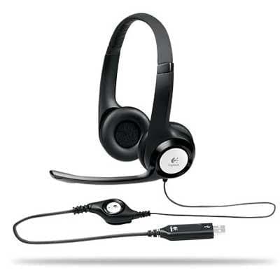 USB Headset H390 - Premium Headphones from Logitech Core - Just $50.64! Shop now at namebrandcities brought to you by los tres amigos discounts inc 