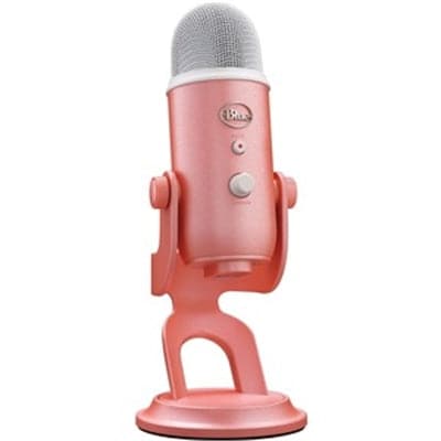Blue Mic Yeti Pink Dawn Coll - Premium Pro Audio from Logitech Core - Just $168.24! Shop now at namebrandcities brought to you by los tres amigos discounts inc 