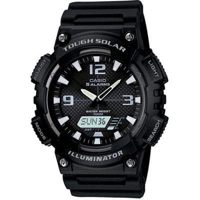 Ana Digi Solar Watch Black - Premium Watches from Casio - Just $58.13! Shop now at namebrandcities brought to you by los tres amigos discounts inc 