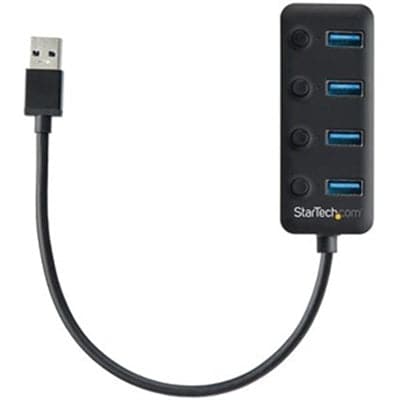 4-Port USB 3.0 Hub with On/Off - Premium USB Hubs & Converters from Startech.com - Just $54.04! Shop now at namebrandcities brought to you by los tres amigos discounts inc 