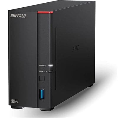 LinkStation 710D 8TB NAS - Premium Network Attached Storage from Buffalo Americas - Just $366.07! Shop now at namebrandcities brought to you by los tres amigos discounts inc 