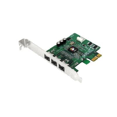 DP FireWire 800 PCIe - Premium Controller Cards from Siig - Just $82.61! Shop now at namebrandcities brought to you by los tres amigos discounts inc 
