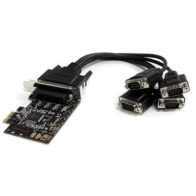 4 Port PCI Express Serial Card - Premium Controller Cards from Startech.com - Just $126.61! Shop now at namebrandcities brought to you by los tres amigos discounts inc 