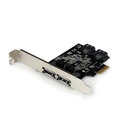 2x PCIe SATA III eSATA Card - Premium Controller Cards from Startech.com - Just $60.97! Shop now at namebrandcities brought to you by los tres amigos discounts inc 