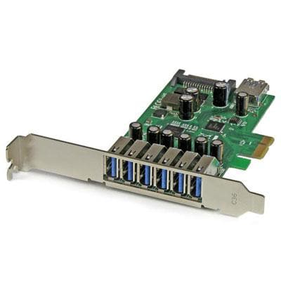 7 Port PCIe USB 3.0 Card TAA - Premium Controller Cards from Startech.com - Just $91.30! Shop now at namebrandcities brought to you by los tres amigos discounts inc 