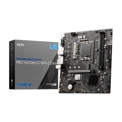 Intel H610 DDR4 64GB - Premium Motherboards from MSI - Just $135.14! Shop now at namebrandcities brought to you by los tres amigos discounts inc 