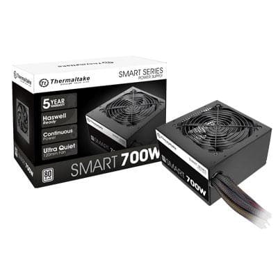 Smart 80 Plus White 700W - Premium Cases & Power Supplies from Thermaltake - Just $87.13! Shop now at namebrandcities brought to you by los tres amigos discounts inc 