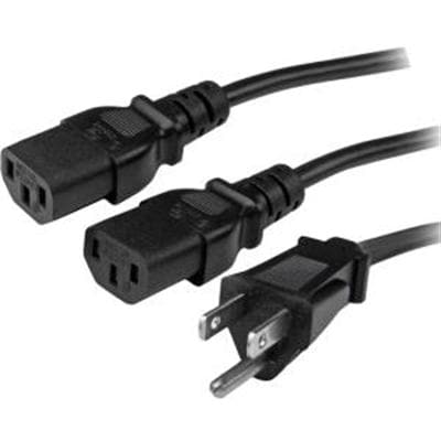 10' Power Cord  515P to 2x C13 - Premium Cables Computer & AV from Startech.com - Just $39.17! Shop now at namebrandcities brought to you by los tres amigos discounts inc 