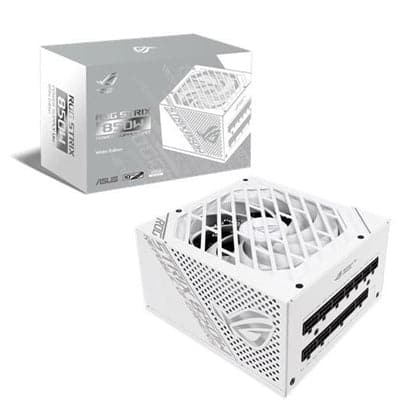 STRIX 850W White Edition PSU - Premium Cases & Power Supplies from ASUS - Just $212.52! Shop now at namebrandcities brought to you by los tres amigos discounts inc 