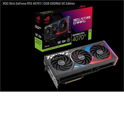 ROG STRIX RTX4070TI O12G G - Premium Video & Sound Cards from ASUS - Just $1066.41! Shop now at namebrandcities brought to you by los tres amigos discounts inc 