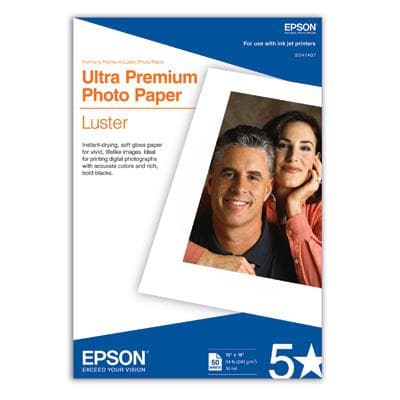 Prem Luster Photo Paper Sup B - Premium Paper from Epson America - Just $156! Shop now at namebrandcities brought to you by los tres amigos discounts inc 
