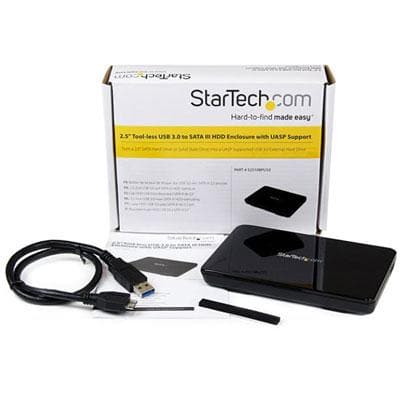 USB 3.0 UASP 2.5"HDD Enclosure - Premium Drive Enclosures from Startech.com - Just $46.10! Shop now at namebrandcities brought to you by los tres amigos discounts inc 