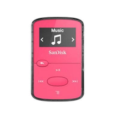 Clip JAM Bright Pink 4x - Premium Digital Media Players from SanDisk - Just $58.29! Shop now at namebrandcities brought to you by los tres amigos discounts inc 