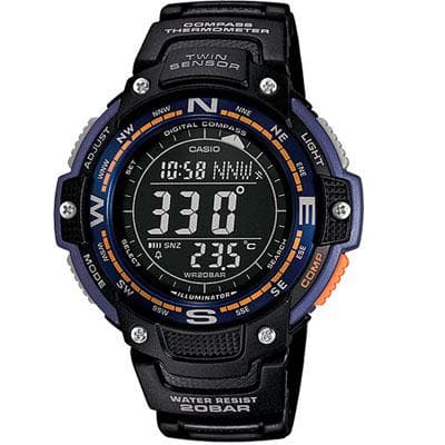 Twin Sensor Watch BluGrn Light - Premium Watches from Casio - Just $69.95! Shop now at namebrandcities brought to you by los tres amigos discounts inc 