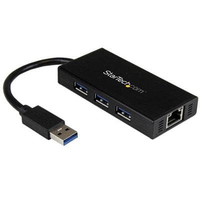 Portable USB 3.0 Hub w GbE TAA - Premium USB Hubs & Converters from Startech.com - Just $67.01! Shop now at namebrandcities brought to you by los tres amigos discounts inc 