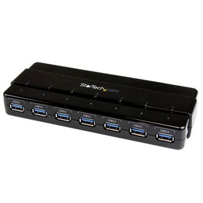 7 Port USB 3.0 Hub w Adapter - Premium USB Hubs & Converters from Startech.com - Just $81.26! Shop now at namebrandcities brought to you by los tres amigos discounts inc 