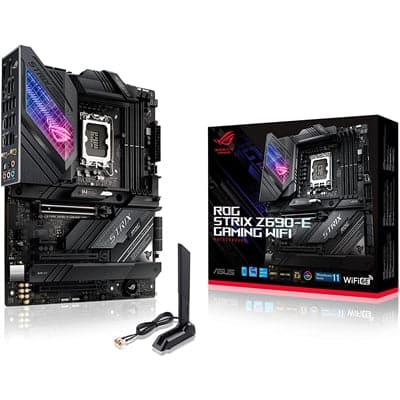 ROG STRIX Z690-E GAMING WIFI - Premium Motherboards from ASUS - Just $285.13! Shop now at namebrandcities brought to you by los tres amigos discounts inc 