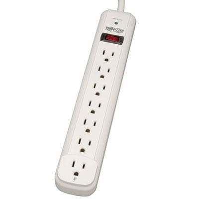7 Outlet Surge 1000J - Premium Power Protection from Tripp Lite - Just $71.82! Shop now at namebrandcities brought to you by los tres amigos discounts inc 
