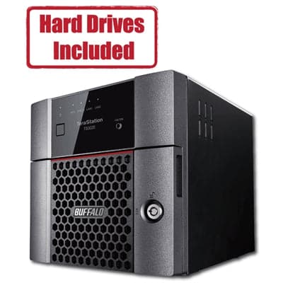 TERASTATION 3220DN 4TB NAS - Premium Network Attached Storage from Buffalo Americas - Just $639.99! Shop now at namebrandcities brought to you by los tres amigos discounts inc 