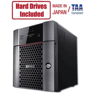 TERASTATION 3420DN 8TB NAS - Premium Network Attached Storage from Buffalo Americas - Just $829.99! Shop now at namebrandcities brought to you by los tres amigos discounts inc 