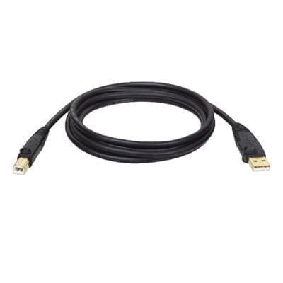 10' USB 2.0 A/B CABLE; Gold Connectors - Premium Cables Computer & AV from Tripp Lite Mfg Co. - Just $24.71! Shop now at namebrandcities brought to you by los tres amigos discounts inc 
