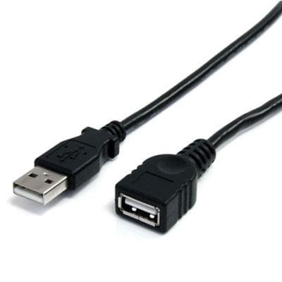 The USBEXTAA3BK 3foot USB Extension Cable (AA) features 1 USB A male connector and 1 USB A female connector extending the connection between USB 2.0 devices by up to 3 feet. - Premium Cables Computer & AV from Startech.com - Just $24.69! Shop now at namebrandcities brought to you by los tres amigos discounts inc 