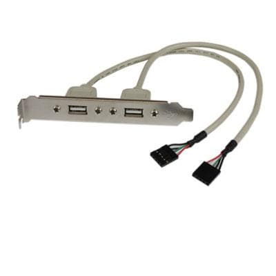 USB Female Slot Plate Adapter - Premium USB Hubs & Converters from Startech.com - Just $29.32! Shop now at namebrandcities brought to you by los tres amigos discounts inc 